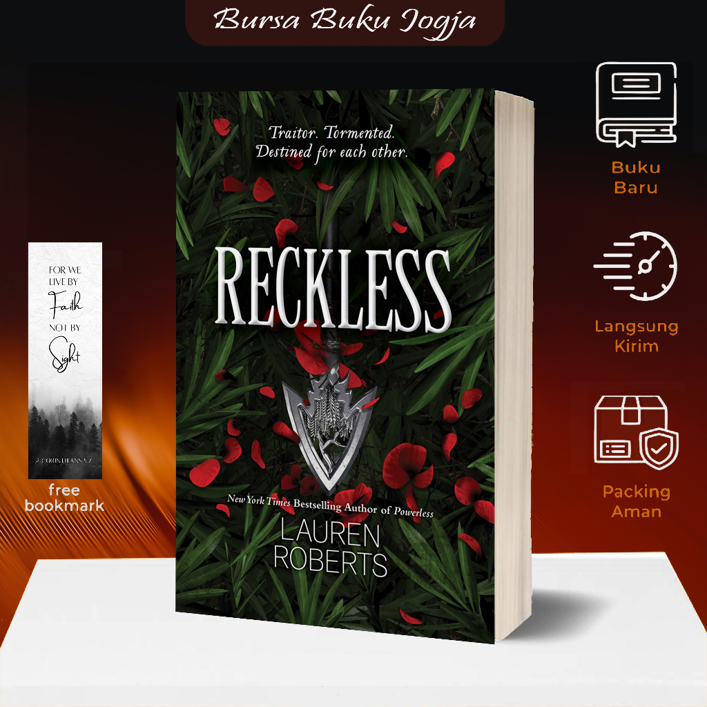 Jual Reckless (The Powerless Trilogy, #2) By Lauren Roberts (English ...