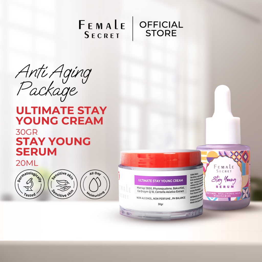 Jual Female Secret Anti Aging Package Shopee Indonesia