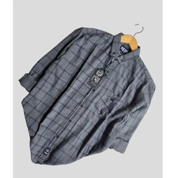 Kemeja Flanel Pria Lengan Panjang Motif Kotak Kuwalitas Premium