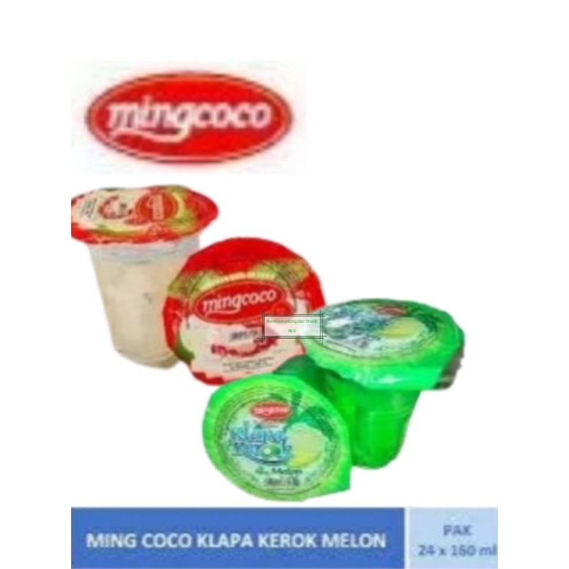 Jual MingCoco Sari Kelapa Minuman Nata De Coco 1Dus isi 24Pcs | Shopee ...