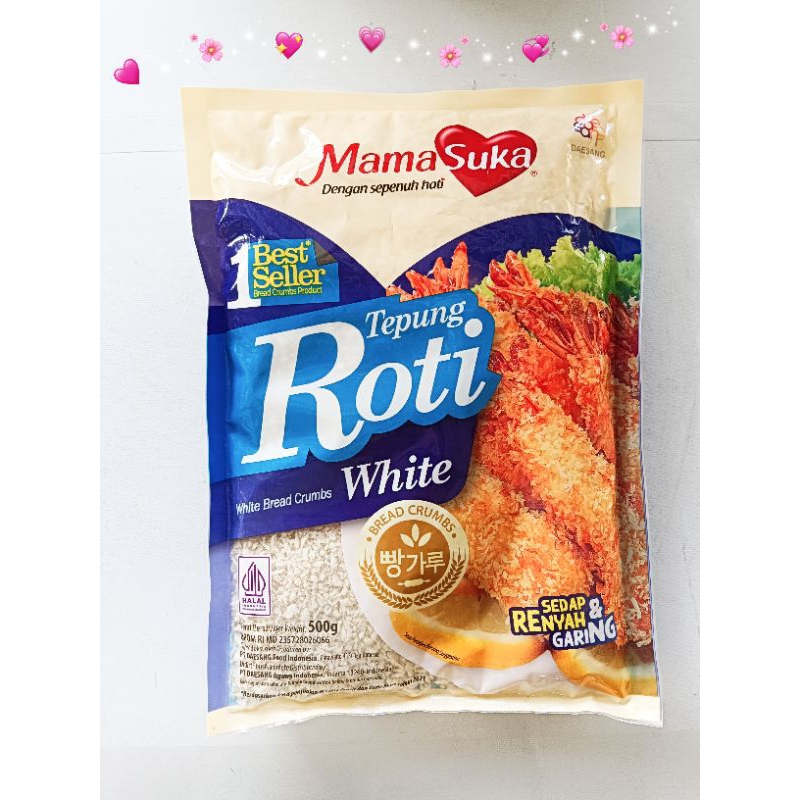 Jual Tepung Roti Putih Mamasuka 500gr White Bread Crumbs Shopee Indonesia