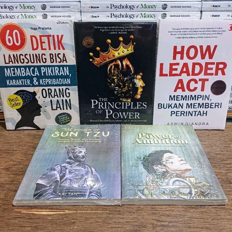 Jual Paket 5 Buku How Leader Act The Power Of Sun Tzu The Principle Of