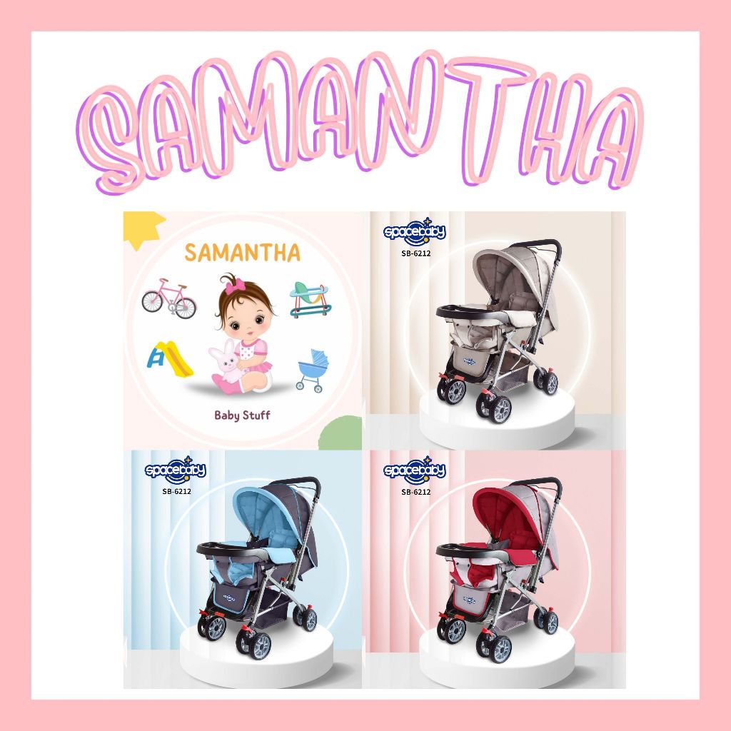 STROLLER BABY SPACE BABY SB 6212/ SB 6055/ SB 6202/ SB 6213/ SB 6215/ SB  6217/ SB 6218/ SB 329-1/ SB 330-1 KERETA DORONG SPACEBABY/ YUKITA ST 16