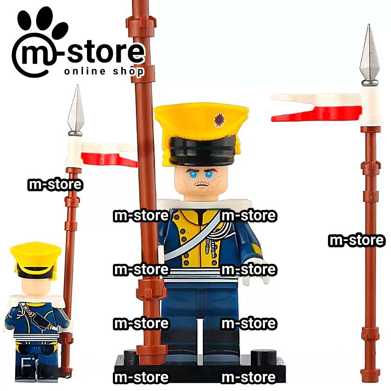 Jual brick uhlan of the vistula regiment military army soldier mini toy ...