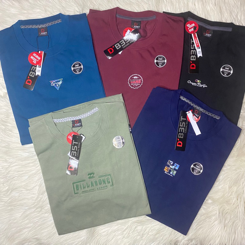 Jual 4 pcs 100 Ribu kaos pria | kaos wanita | kaos distro | kaos model