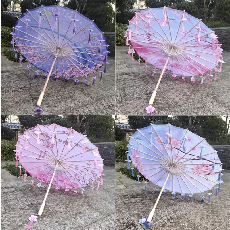 Jual READY siap kirim Instan atau Sameday Payung tari nari bunga tari ...