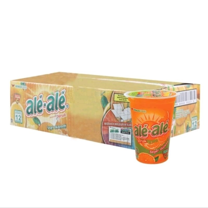 Jual Ale Ale Minuman Rasa Jeruk 180 ml x 24 pcs | Shopee Indonesia