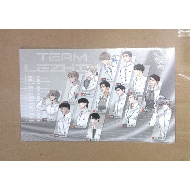 Jual OFFICIAL MERCHANDISE BENEFIT POSCA LEZHIN SEASON GREETING 2024 ...