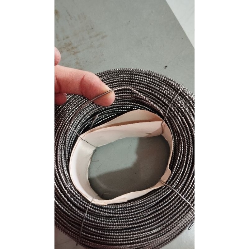 Jual Kawat segel/Kawat kasar kepang 1mm(1 roll) | Shopee Indonesia