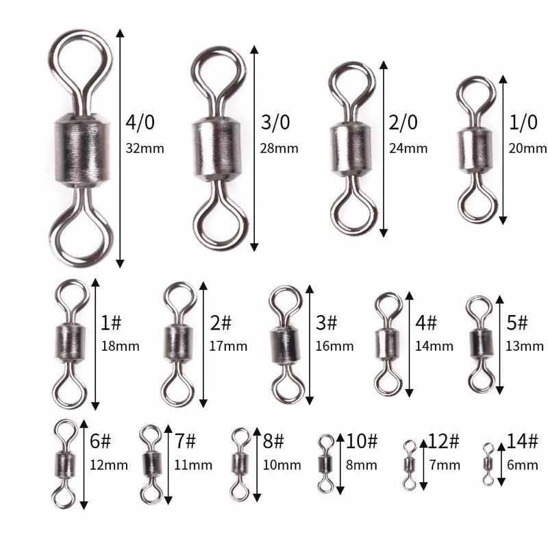 Jual Kili Kili Rolling Swivel Stainless Steel Anti Karat Sport Pancing ...