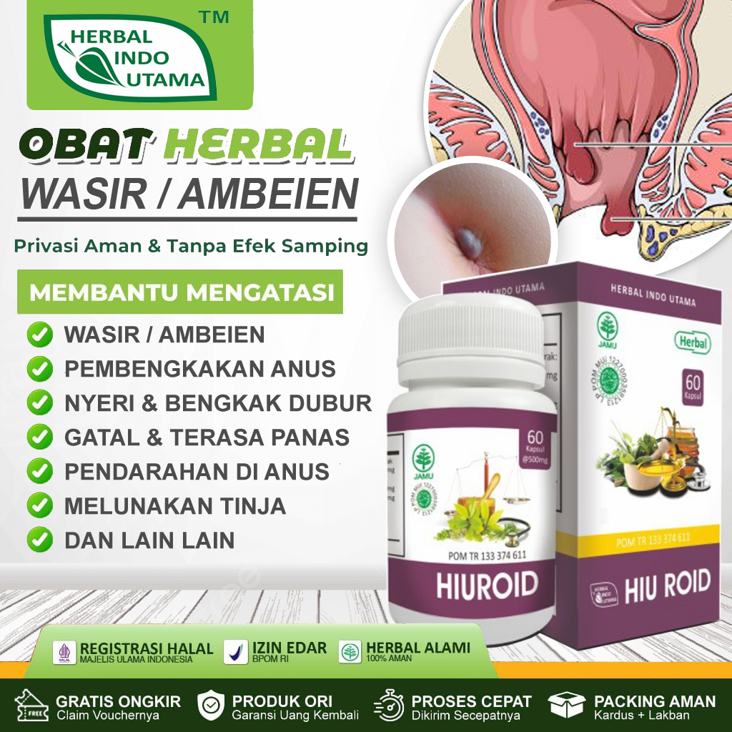 Jual Obat Wasir Paling Ampuh Ambeien Stadium 1 2 3 4 Sembuh Tanpa ...