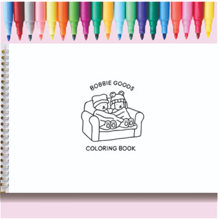 Jual Bobbie's Goods Vol.3 Coloring Book Buku Mewarnai Anak Remaja