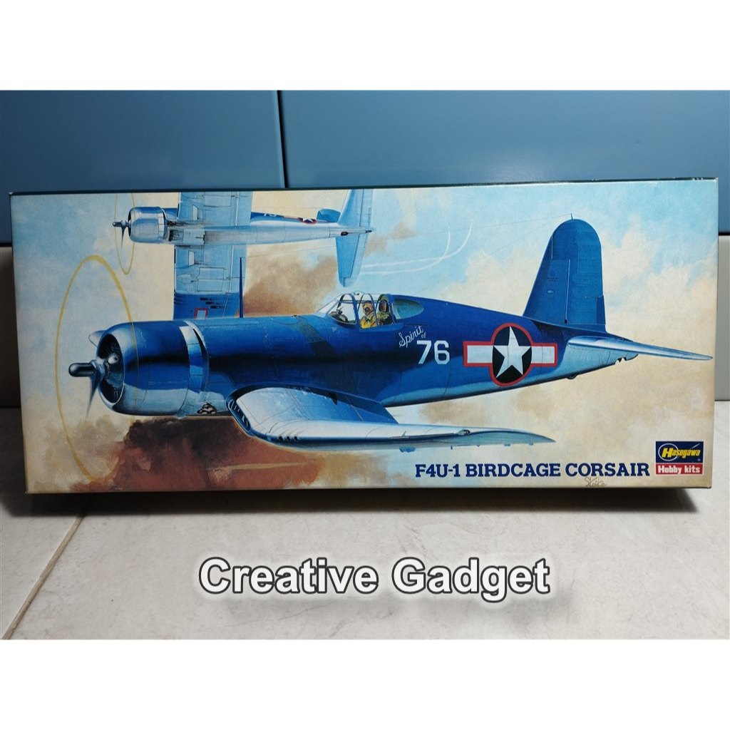 Jual US Navy Fighter F4U-1 Birdcage - F4U Corsair - Hasegawa 1/72 ...