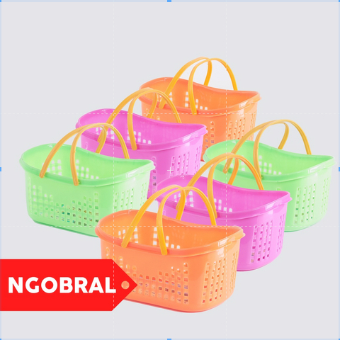 Jual paket 6 pcs - Keranjang Hamper Sovenir Ulang Tahun Mainan Plastik ...
