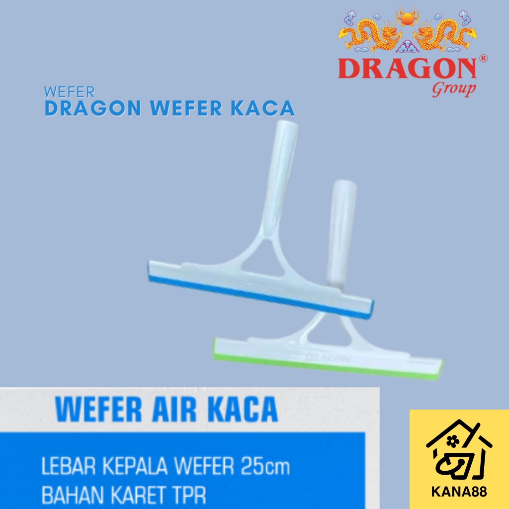 Jual Wiper Kaca Dragon Wefer Kaca Karet Squeeze Pengering Kaca Plastik ...