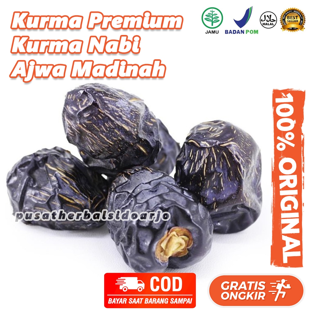 Jual Kurma Ajwa Al Madinah Asli Kurma Nabi Kurma paling terbaik ...