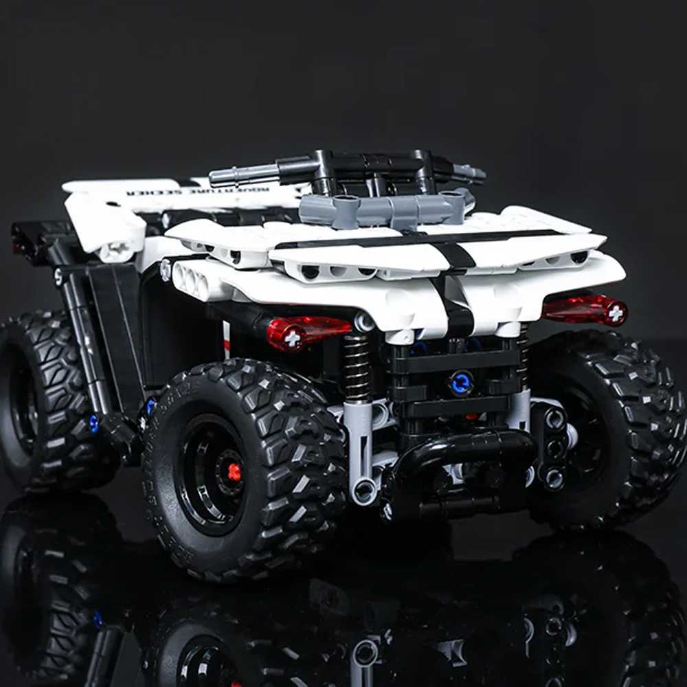 Jual ONEBOT Mainan Motor ATV LEGO 490+ Building Blocks Moveable ...