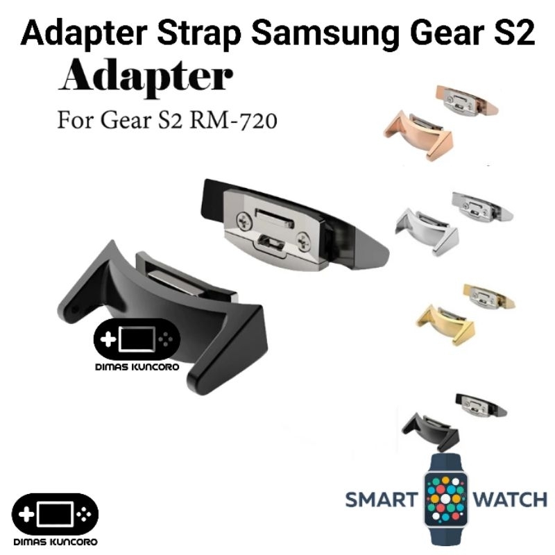 Jual Adapter Strap Samsung Gear S2 conector sambungan tali jam sport ...