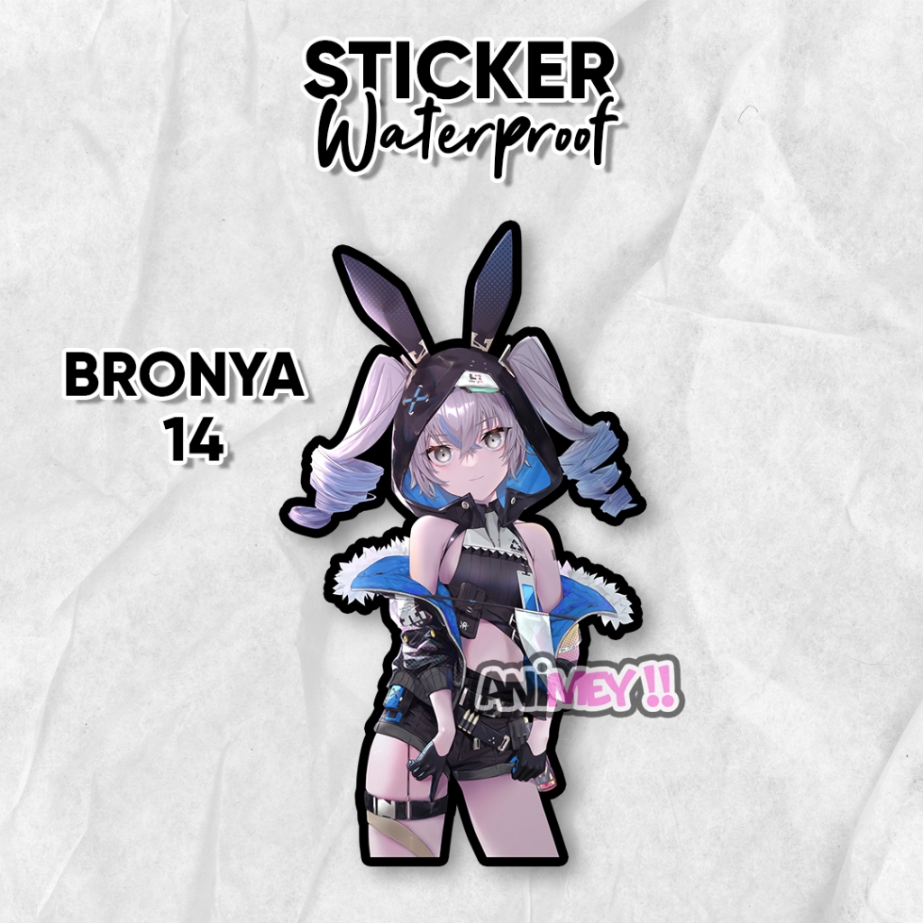 Jual Stiker Bronya Honkai Star Rail / Sticker Anime Waterproof | Shopee ...