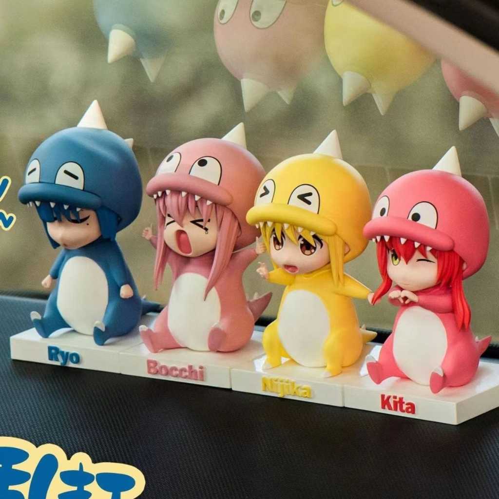 Jual Action Figure Bocchi The Rock Team Figure Dino Cute 10-11cm ...