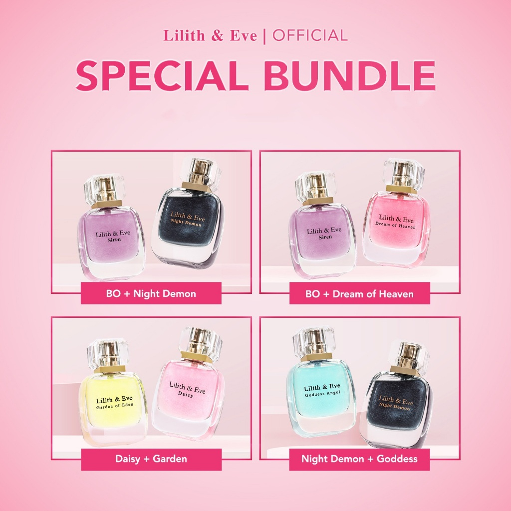 Jual Lilith and Eve Bundle 2in1 All Varian Eau De Parfum (EDP ...