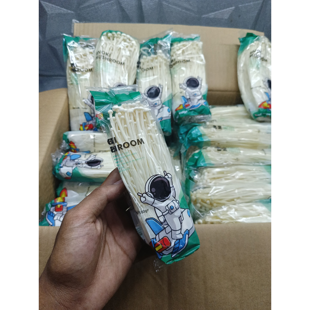 Jual jamur enoki/jamur enoki/jamur/ | Shopee Indonesia