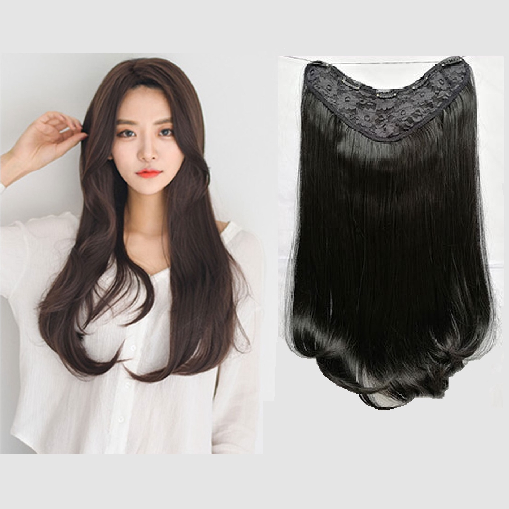 Jual RSW 50CM HAIR CLIP RAMBUT PALSU WANITA RAMBUT SAMBUNG BIG LAYER U ...