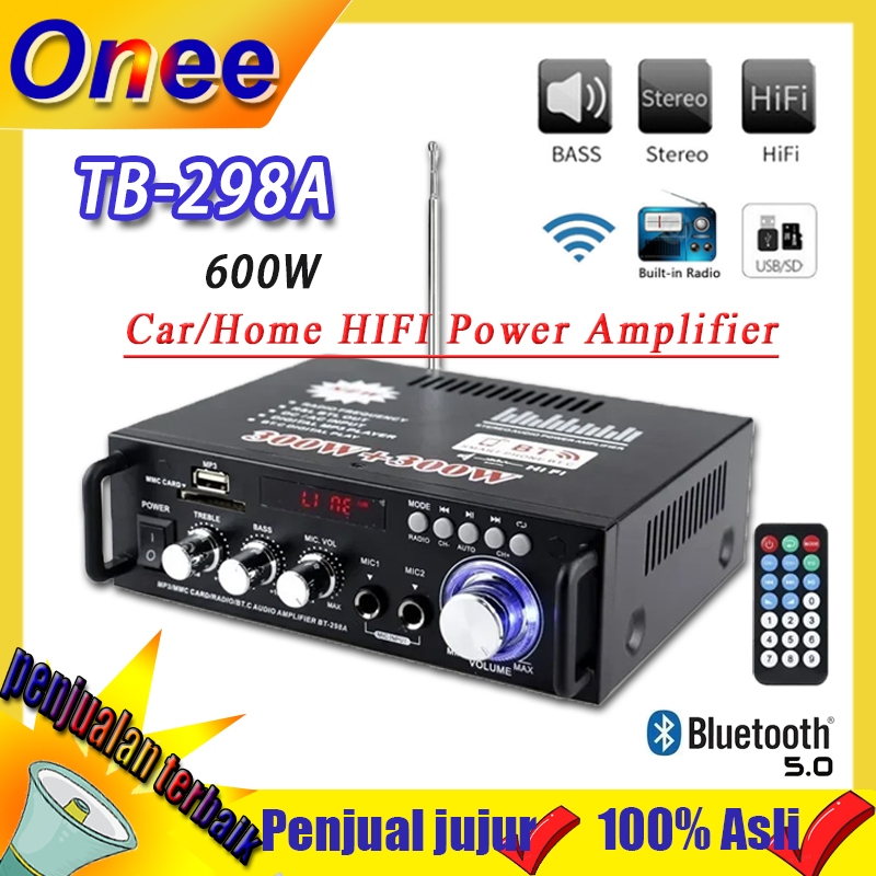 Jual 【Readystockcod】 BT298A Amplifier Fm radio Audio stereo power