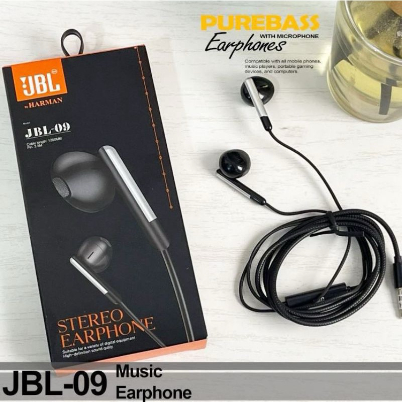 Jual Earphone Handsfree Headset JBL-06 JBL-09 Extra Bass HF