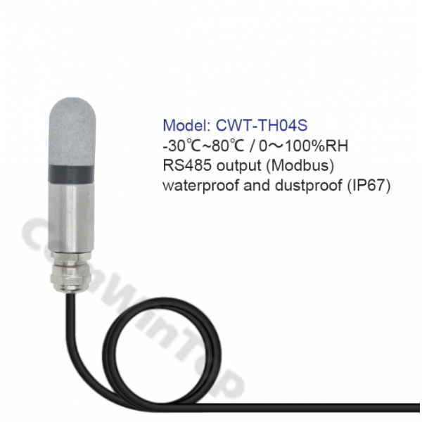 Jual Temperature Humidity Sensor Probe RS485 Modbus Waterproof | Shopee ...