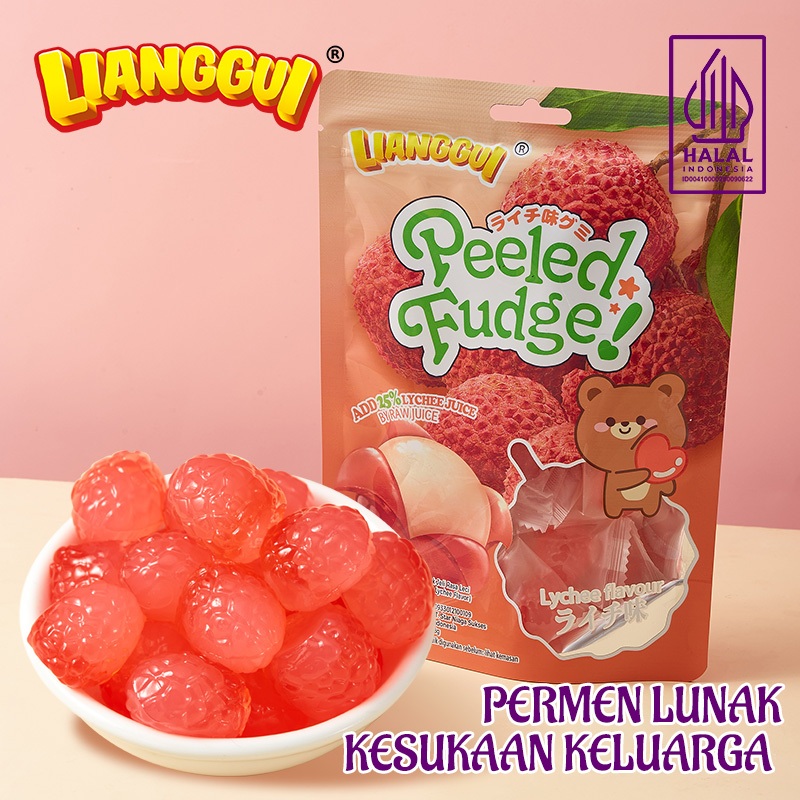 Jual ( HALAL ) LIANGGUI PERMEN LUNAK RASA LYCHEE | PERMEN LUNAK RASA ...