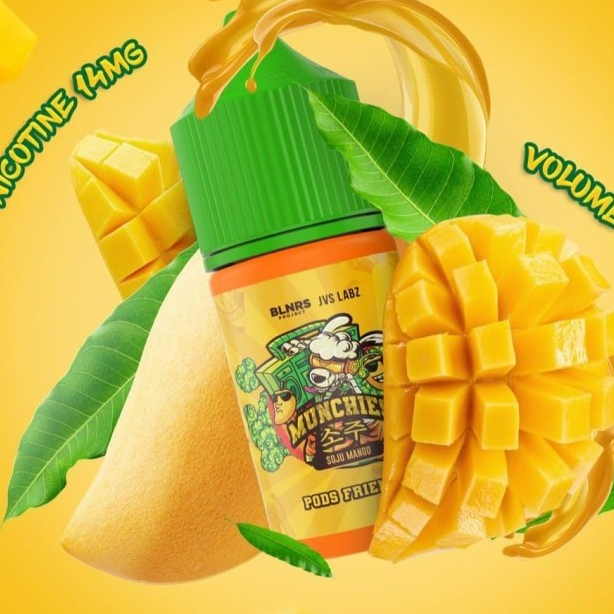 Jual MUNCHIES V4 MANGO PODS FRIENDLY 30ML 14MG | Shopee Indonesia