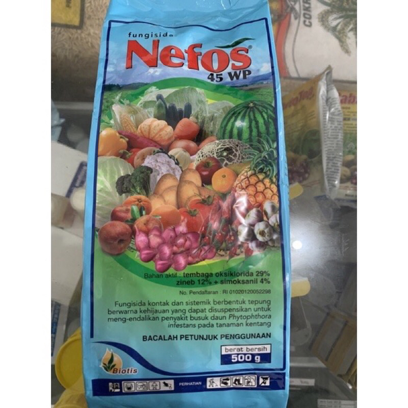 Jual FUNGISIDA NEFOS 45WP 3 bahan aktif | Shopee Indonesia