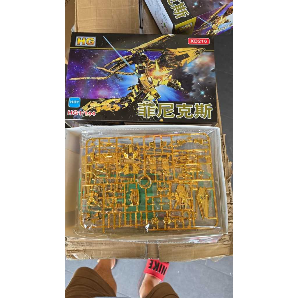 Jual HG 1/144 PHENEX Destroy MODE NARRATIVE Ver.(GOLD COATING)xingdong ...