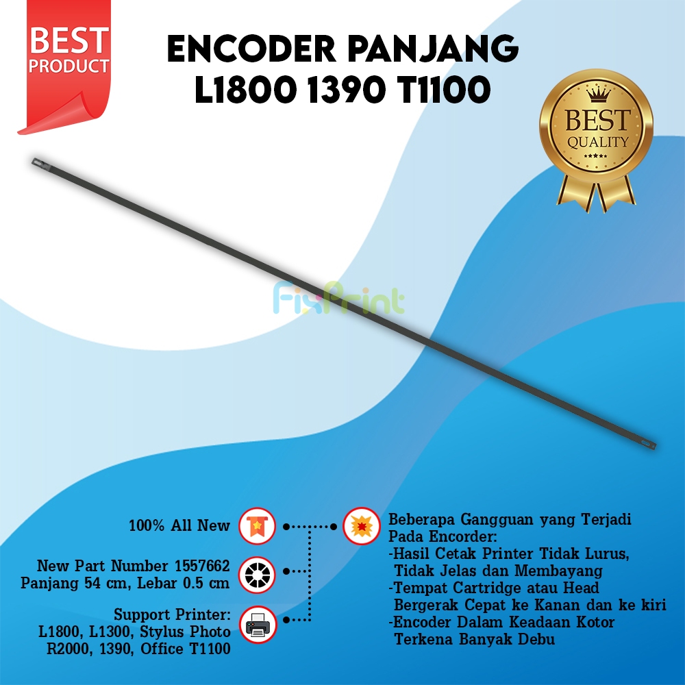 Jual Encoder Panjang Epson L1800 L1300 R2000 1390 R1390 T1100 Encoder ...