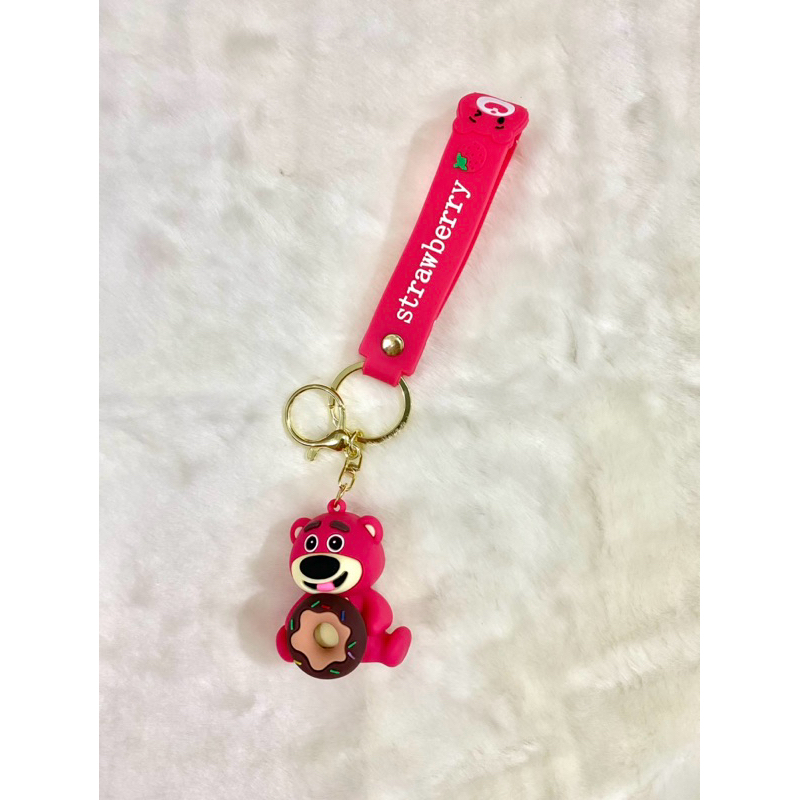 Jual Gantungan kunci lutso gantungan kunci lotso toystory | Shopee ...