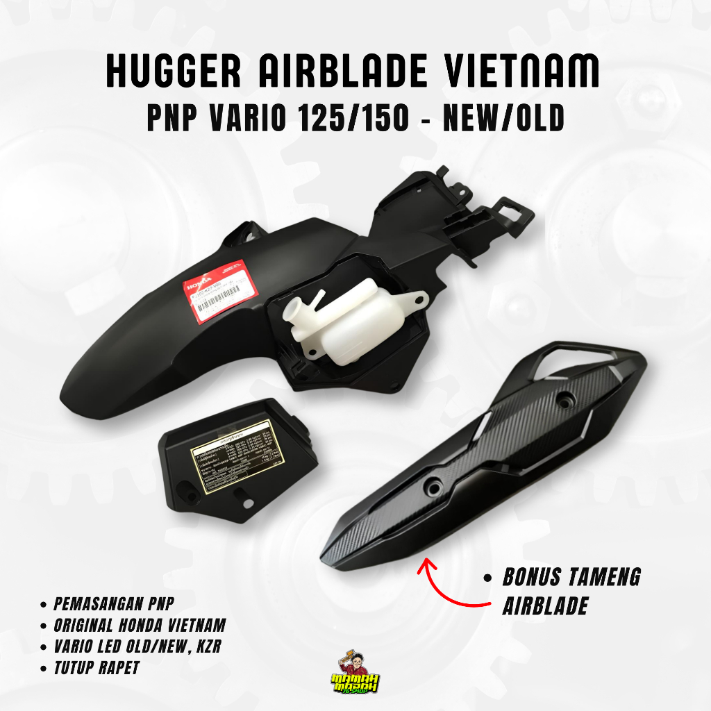 Jual ORIGINAL HUNGGER AIRBLADE VARIO 125 SPAKBOR KOLONG AIRBLADE OLD ...