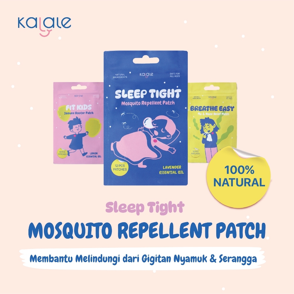 Jual KALALE MOSQUITO REPELLENT PATCH STIKER ANTI NYAMUK ANAK BAYI 100% ...