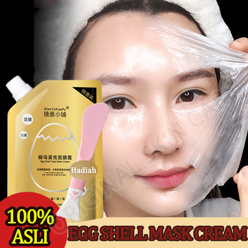 Jual Masker Kulit Telur Ragi Krim Masker Pemutih Anti Aging