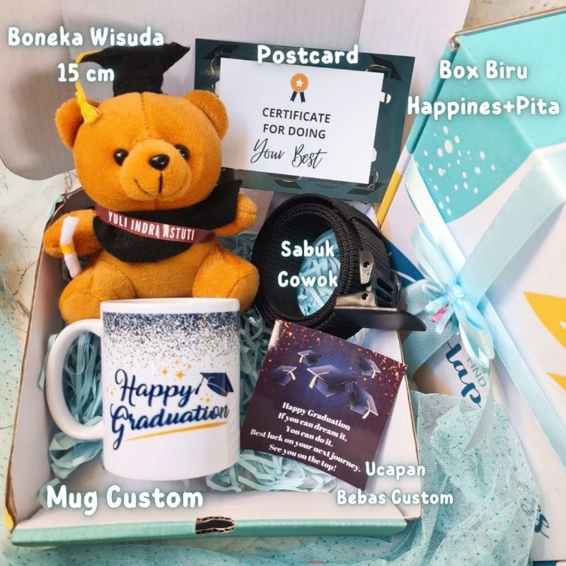 Jual Hampers Wisuda Cowok Graduation Gift / Kado Wisuda Cowok ( AOKI ...