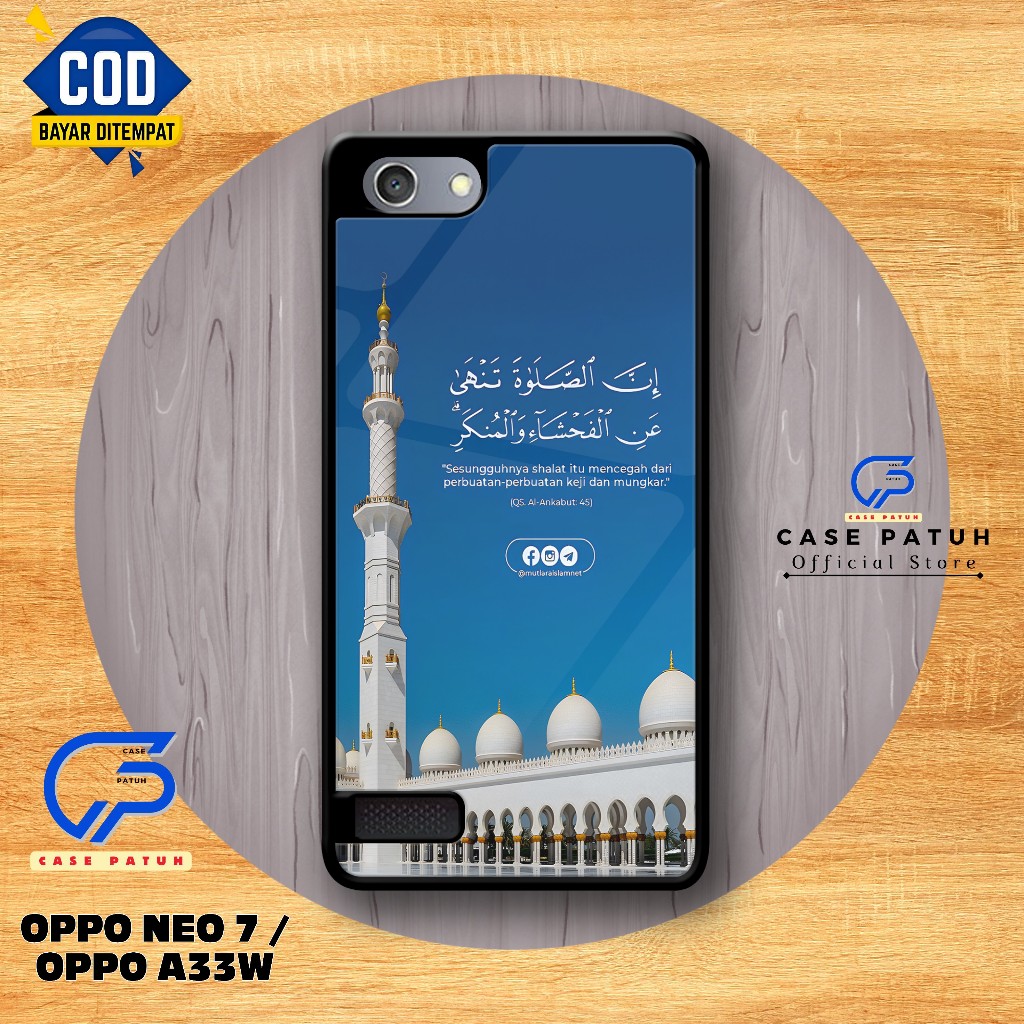 Jual Case Patuh ( CP02V3 ) Case OPPO NEO 7/ OPPO A33W Motif QUOTES 03