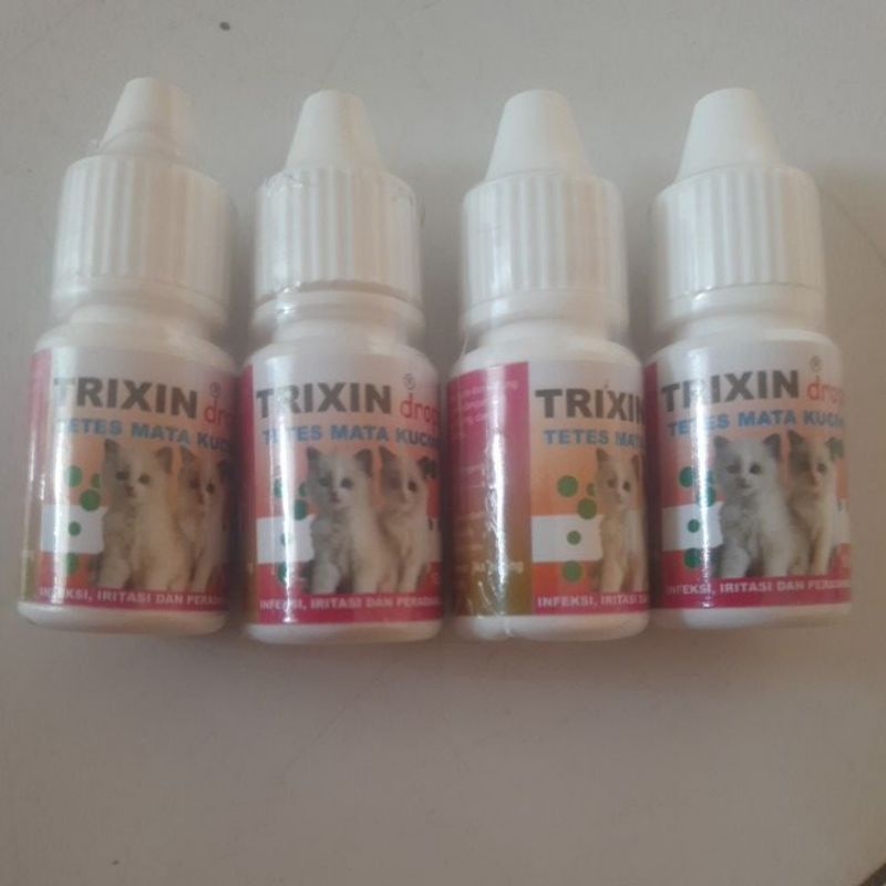 Jual TRIXIN CAT 15ml - Obat tetes mata & hidung Kucing / Infeksi Radang ...