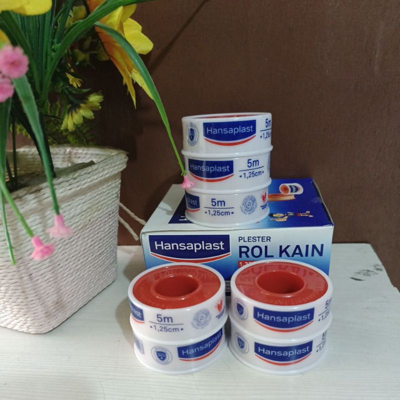 Jual Hansaplas Rol Plester Roll 1,25x5m Hansaplast Rol besar Ecer ...