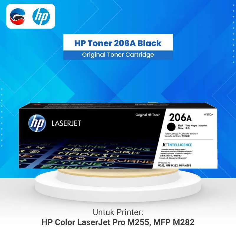Jual HP TONER LASERJET 206A Black ORIGINAL | Shopee Indonesia