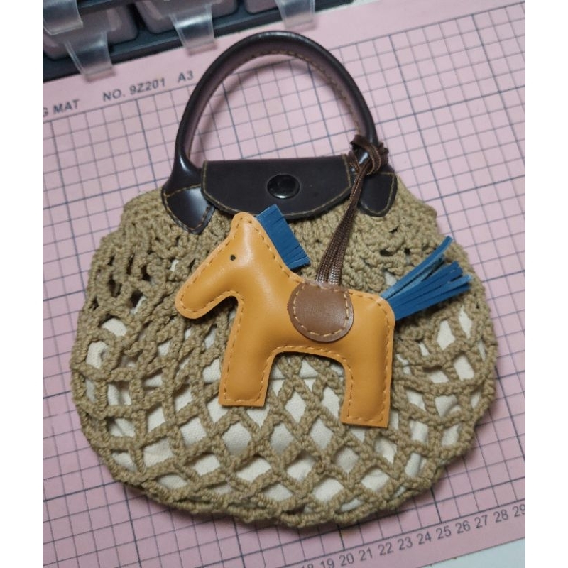 Jual Handmade Leather Bag Charm Rodeo | Shopee Indonesia