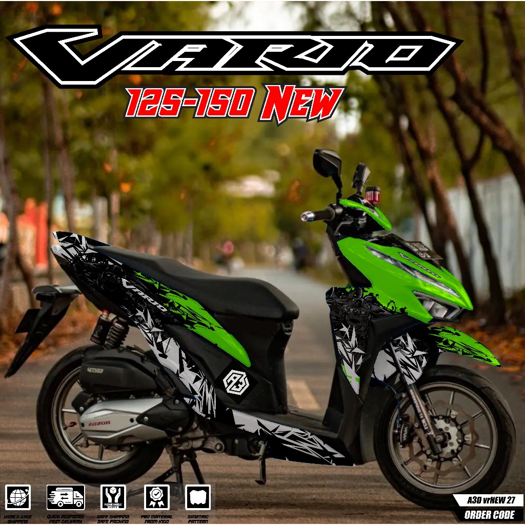 Jual Decal Sticker Vario 150 New Fullbody - Dekal Vario full body ...