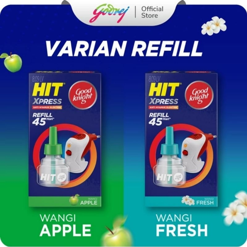 Jual HIT Xpress Goodknight Refill Non Stop Elektrik Obat Nyamuk Listrik ...