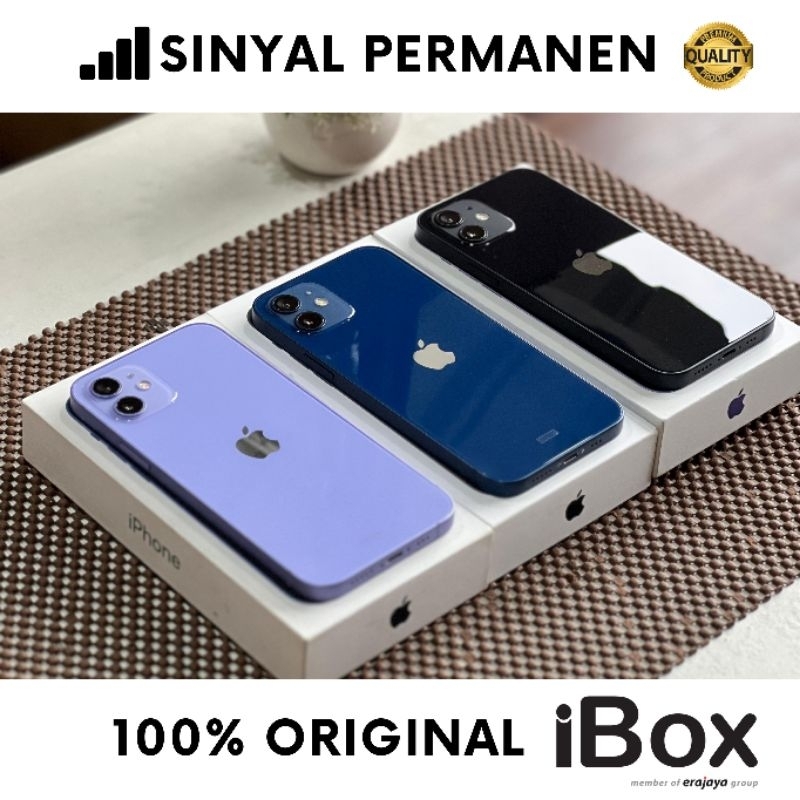 Jual IPHONE 12 MINI IBOX 128 GB & 64 GB SECOND GARANSI RESMI INDONESIA