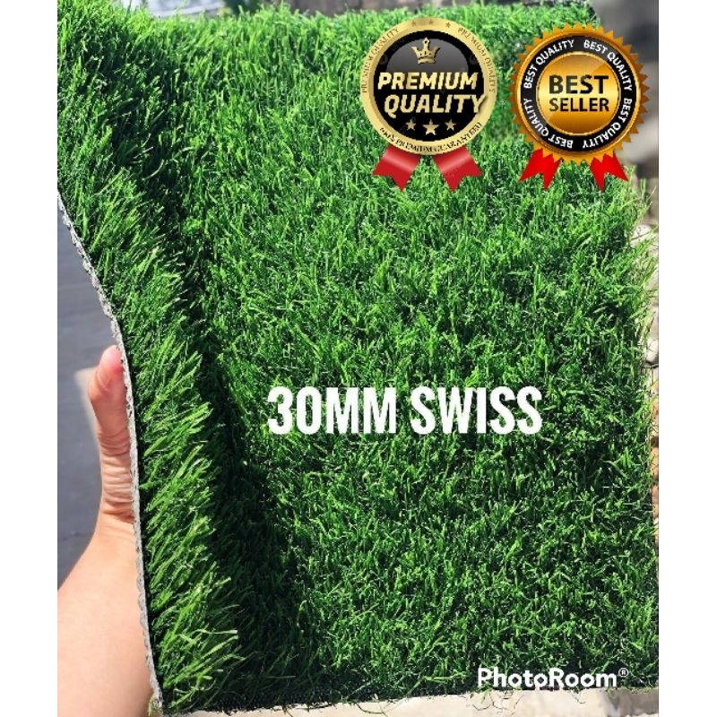 Jual Karpet Rumput Sintetis Roll Ukuran M X M Tipe Swiss Tebal