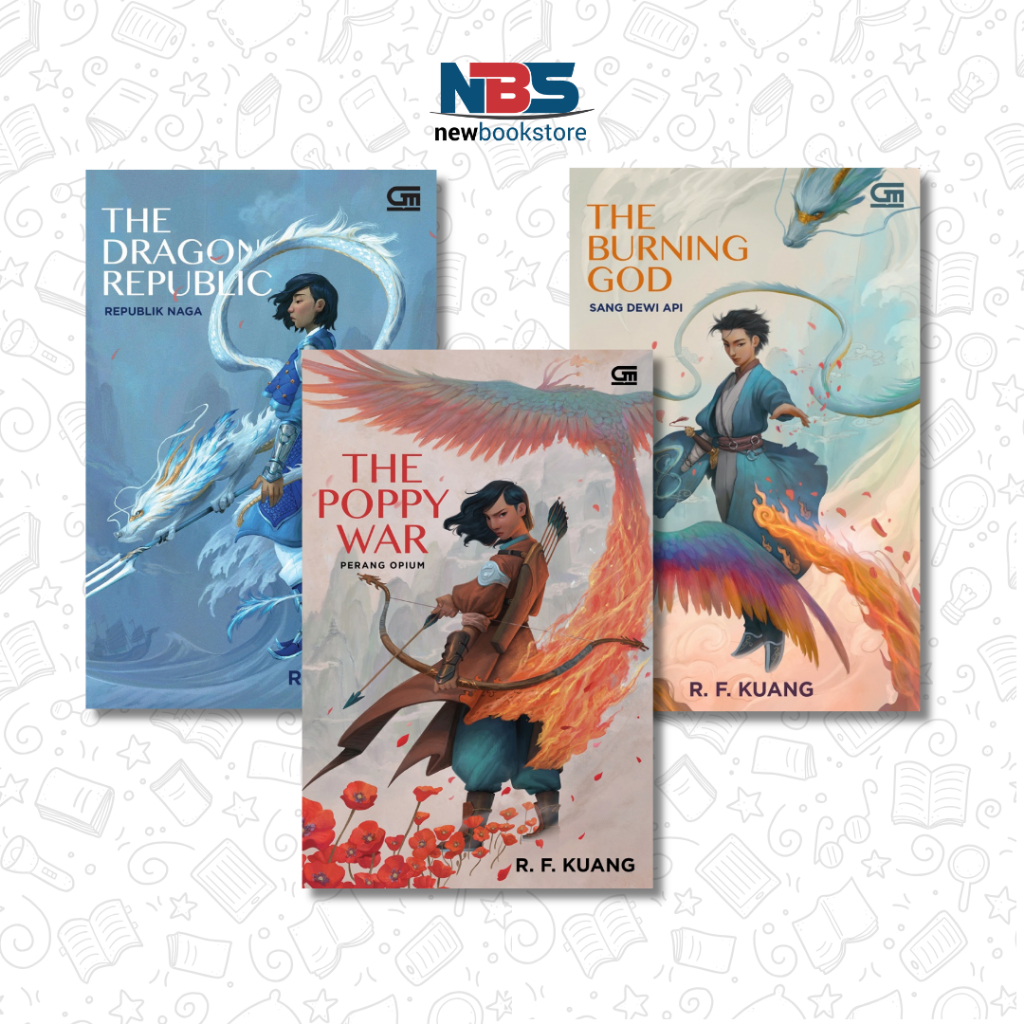 Jual R. F Kuang Trilogy The Poppy War ( Lengkap ) : The Poppy War / The ...